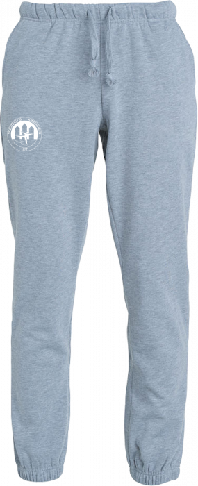 Clique - Skk Sweatpants With Rib - Grey melange