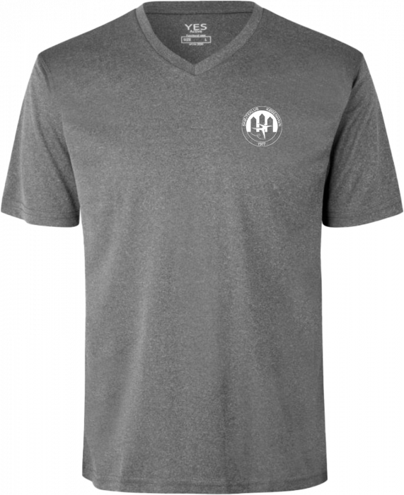 ID - Yes Active T-Shirt Men - Grey Melange